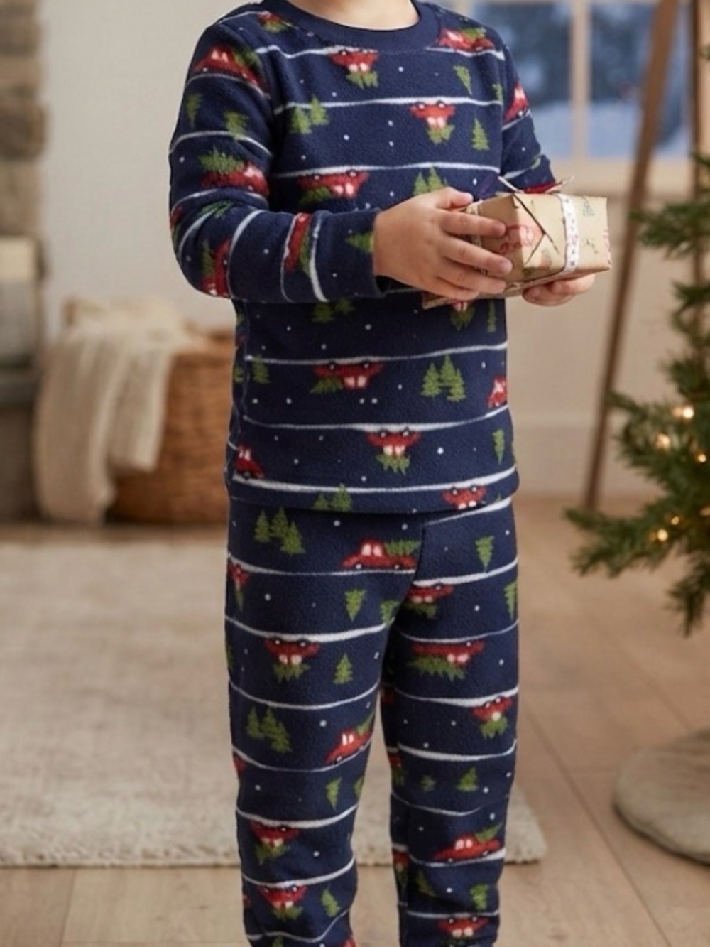 Old Navy | holiday🎄 fleece pajamas | 4T